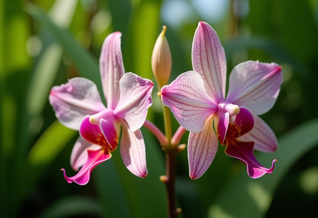 orchidée tête-de-mort